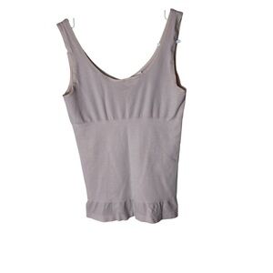 Yummie Stephanie 2 way tank top in light pink tummy control